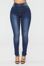 Load image into Gallery viewer, FASHION NOVA 'NO GOOD FOR EACHOTHER' JEANS IN MEDIUM BLUE DENIM