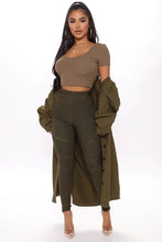 Load image into Gallery viewer, FASHION NOVA SWITCHING UP THE ANGLES JEGGINGS IN BLACK