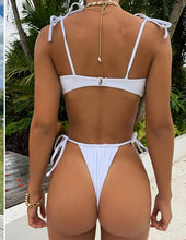 Load image into Gallery viewer, TIGER MIST AJA BIKINI SET, SIZE S IN WHITE