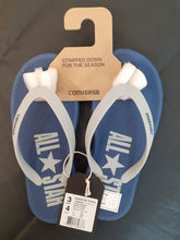 Load image into Gallery viewer, CONVERSE UNISEX SANDSTAR THONG FLIP FLOPS IN DARK DENIM COLOUR