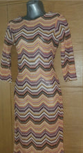 Load image into Gallery viewer, CHELSEA GIRL VINTAGE ZIG ZAG DRESS

