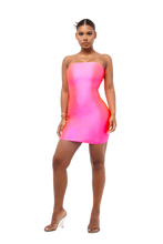 Load image into Gallery viewer, COUCOO KAIBU MINI DRESS IN ELECTRIC ROSE
