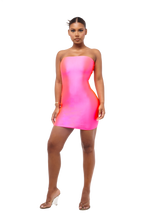 Load image into Gallery viewer, COUCOO KAIBU MINI DRESS IN ELECTRIC ROSE