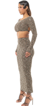 Load image into Gallery viewer, COUCOO TWO-PIECE CO-ORD MAXI SKIRT