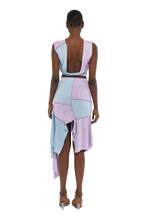 Load image into Gallery viewer, COUCOO UPSALA SKIRT IN LILAC/BLUE