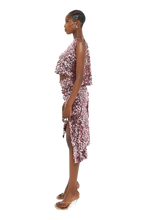 Load image into Gallery viewer, COUCOO SHANI TOP IN PORPOISE PAILLETT