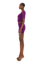 Load image into Gallery viewer, COUCOO TAKU TOPS AND SKIRTS IN MAGENTA / BLUE / HOT HONEY