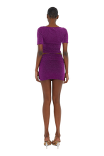 Load image into Gallery viewer, COUCOO TAKU TOPS AND SKIRTS IN MAGENTA / BLUE / HOT HONEY