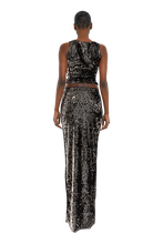 Load image into Gallery viewer, COUCOO BIAFO SKIRT IN PEPPER PAILLETTE