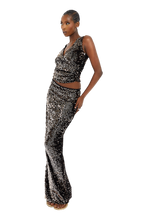 Load image into Gallery viewer, COUCOO BIAFO SKIRT IN PEPPER PAILLETTE