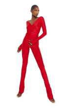 Load image into Gallery viewer, COUCOO LANAI LONG SLEEVE TOP IN RED FLAG