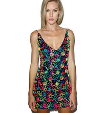 Load image into Gallery viewer, JADED LONDON 'RAINBOW' EMBROIDERED CAMI DRESS