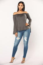 Load image into Gallery viewer, FASHION NOVA 'ON FLEEK' HIGH RISE SKINNY JEANS IN MEDIUM BLUE