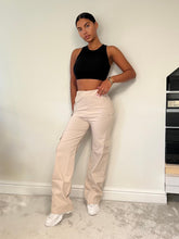 Load image into Gallery viewer, BOOHOO CARGO TROUSERS IN STONE OR BLACK