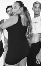 Load image into Gallery viewer, PRETTYLITTLETHING PLUS BLACK PRIDE BODYCON DRESS