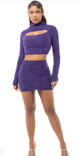 Load image into Gallery viewer, COUCOO LONG SLEEVE TWO PIECE PEEKABOO SET TOP & BOTTOMS