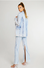 Load image into Gallery viewer, JADED LONDON BLEACH DENIM OVERSIZE BLAZER