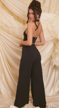 Load image into Gallery viewer, OH POLLY SELF MADE HIGH WAISTED WIDE LEG TROUSERS IN BLACK