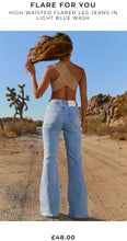 Load image into Gallery viewer, OH POLLY 'FLARE FOR YOU' TALL DENIM JEANS