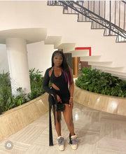 Load image into Gallery viewer, COUCOO ASYMMETRICAL MINI DRESS