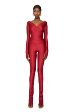 Load image into Gallery viewer, COUCOO LANAI LEGGINGS IN LOBSTER CLAW