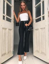 Load image into Gallery viewer, TIGER MIST AVA BLACK FLARE PANTS, SIZE S