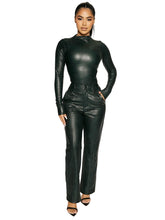 Load image into Gallery viewer, NAKED WARDROBE 'THE CROCODILE' WIDE-LEG PANTS