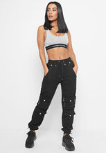 Load image into Gallery viewer, MANIERE DE VOIR CROP TOP BRALETTE, SIZE L