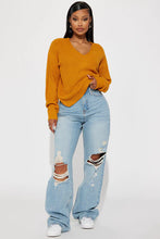 Load image into Gallery viewer, FASHION NOVA GIRLS FAVOURITE SWEATER 11 IN MUSTARD
