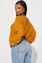 Load image into Gallery viewer, FASHION NOVA GIRLS FAVOURITE SWEATER 11 IN MUSTARD
