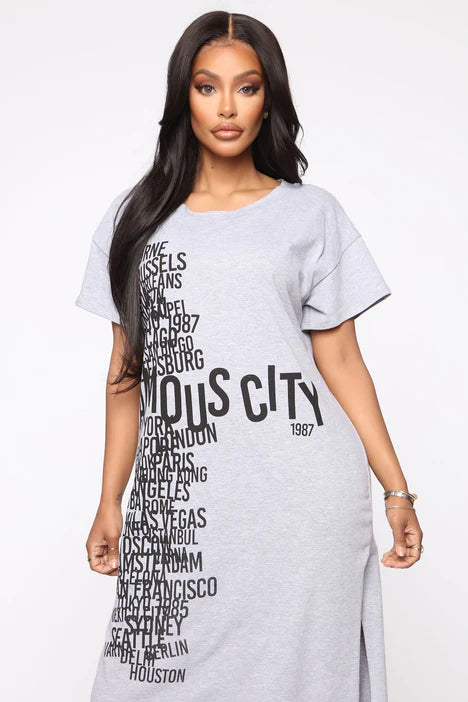 Oversized t shirt dress fashion nova outlet