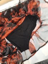 Load image into Gallery viewer, JADED LONDON FRILL EDGE SHORTS IN TIE DYE ORGANZA CO-ORD SET

