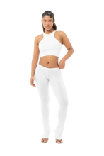 Load image into Gallery viewer, COUCOO BASIC CROPPED RACER TOP
