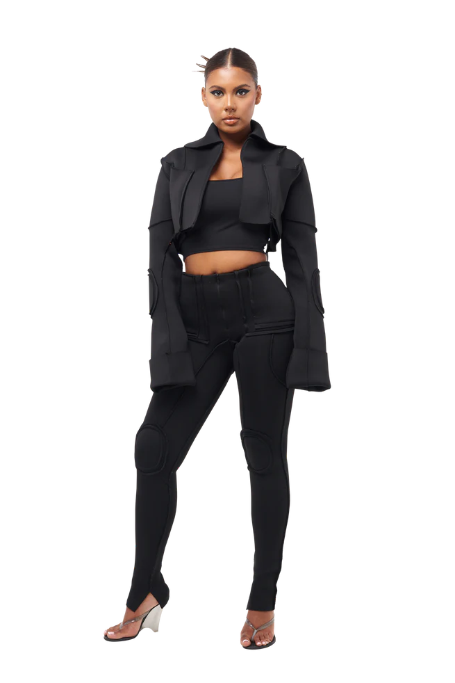 COUCOO KOMODO JACKET IN BLACK