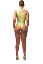Load image into Gallery viewer, COUCOO ASYMMETRIC JANI BODYSUIT IN LUCKY PENNY / VARIOUS COLOURS

