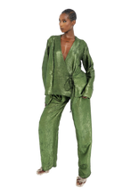 Load image into Gallery viewer, COUCOO KAFNI TROUSERS IN EVERGREEN
