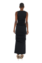 Load image into Gallery viewer, COUCOO PERITO SKIRT IN SATIN BLACK
