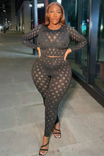 Load image into Gallery viewer, FASHION NOVA ENOUGH PLAYBESTIE LEGGING SET
