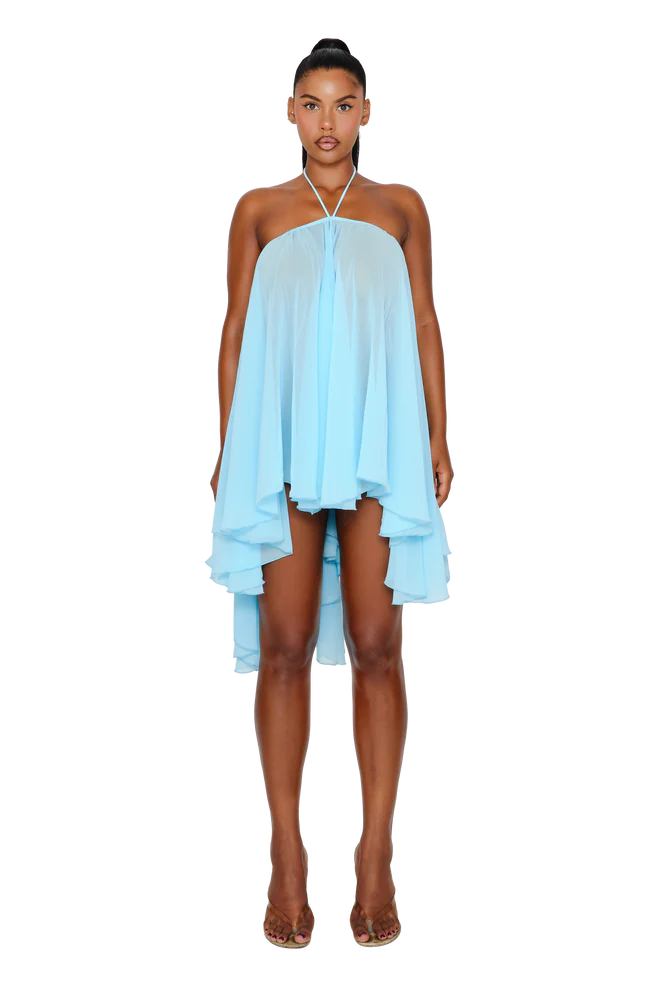 COUCOO THAR DRESS IN BLACK PEPPER / SEA WATER / MAJITO / POPPY PETAL /