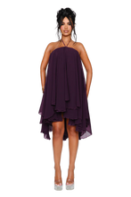 Load image into Gallery viewer, COUCOO THAR DRESS IN BLACK PEPPER / SEA WATER / MAJITO / POPPY PETAL
