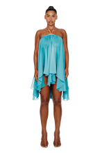 Load image into Gallery viewer, COUCOO THAR DRESS IN BLACK PEPPER / SEA WATER / MAJITO / POPPY PETAL
