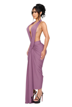 Load image into Gallery viewer, THE COUCOO DIONE HALTER MIDI DRESS IN WARIOUS COLOURS
