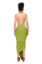 Load image into Gallery viewer, THE COUCOO DIONE HALTER MIDI DRESS IN WARIOUS COLOURS
