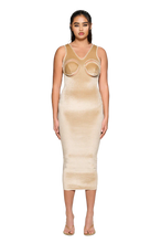 Load image into Gallery viewer, COUCOO RAMBLA DRESS IN BLACK / SUN
