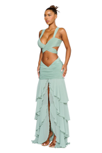 Load image into Gallery viewer, COUCOO SANI SKIRT IN CHANTILLY / INFINITY POOL / DRAGON FRUIT / POPPY PETAL
