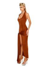 Load image into Gallery viewer, COUCOO JAYA DRESS IN BLUE BLOOD / SAFFRON
