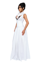 Load image into Gallery viewer, FUJI MAXI SKIRT IN ARCTIC
