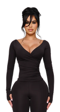 Load image into Gallery viewer, LANIA LONG SLEEVE TOP &amp; LEGGINGS SET IN NO SIGNAL
