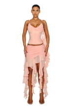 Load image into Gallery viewer, COUCOO CHALBI TOP IN MOJITO / ROE / POPPY PETAL
