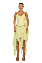 Load image into Gallery viewer, COUCOO CHALBI TOP IN MOJITO / ROE / POPPY PETAL
